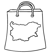 празнични хартиени торбички